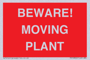 BEWARE! MOVING PLANT